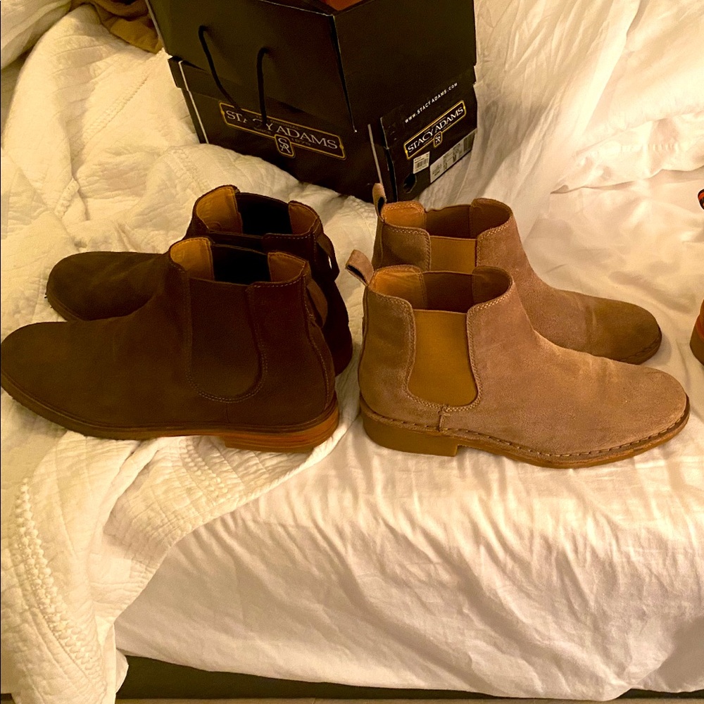 Clarks Clarkdale Gobi, Steve Madden Chelsea boot